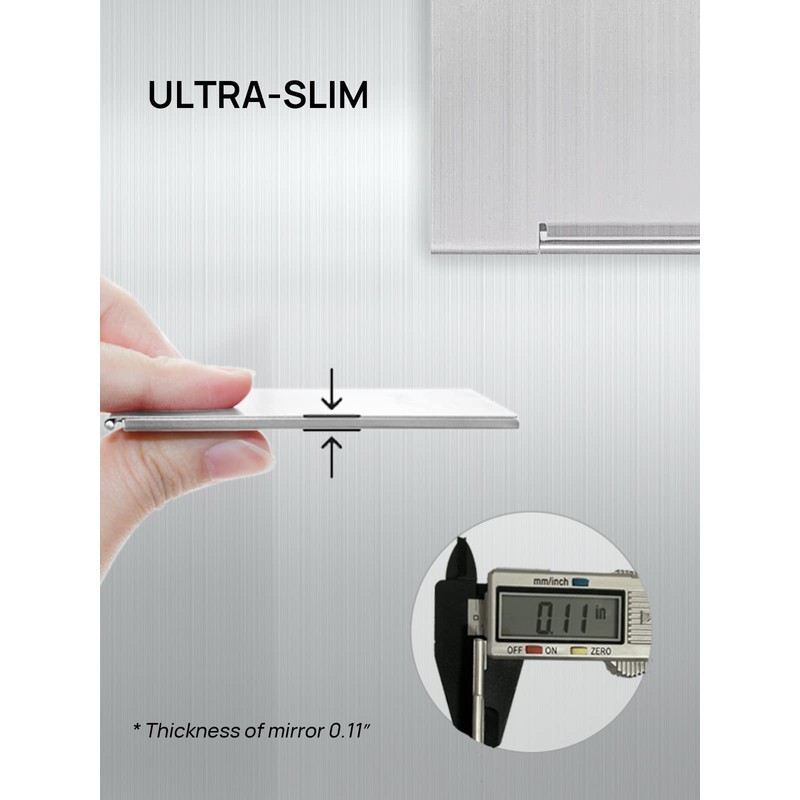 MIRRORNOVA Mirrornova Folding Mirror, Compact Ultra-Slim Small Portable Travel Size