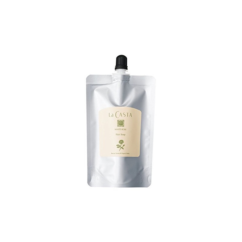 La Casta White Rose Hair Soap Refill, 9.8 fl oz