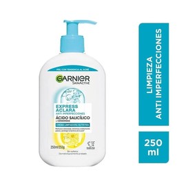 Limpiador facial Garnier skin active express aclara anti imperfecciones 250ml