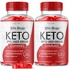 (2 Pack) Slim Blaze Keto Gummies ACV Apple Cider Vinegar