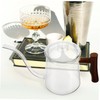 COLLBATH Pour-Over Coffee Kettle Narrow Spout Heat-Resistant Borosilicate Glass Hand