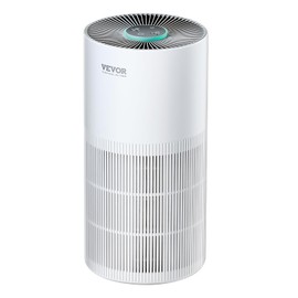 VEVOR Air Purifier, H11 HEPA Layer, 1100 ft²/h Smart Air Purifier with Speed Control & Child Lock Guard, Efficient Air Cleaner with Convenient Touch Panel & 25 dB Sleep Mode, Fit for Home & Office