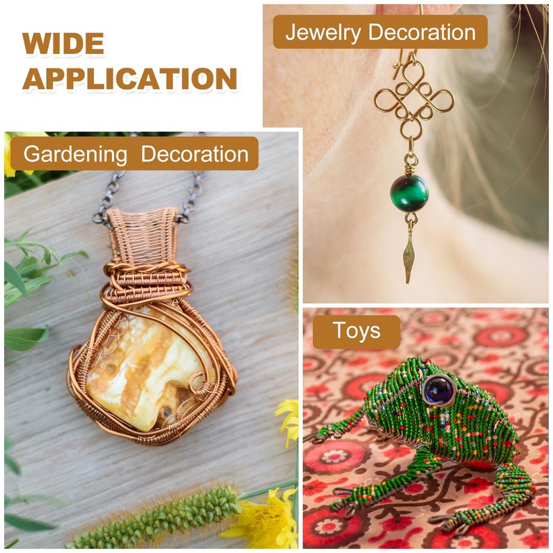 PATIKIL 28 Guage/ 0.3 mm 164 Feet Jewelry Craft Wire,