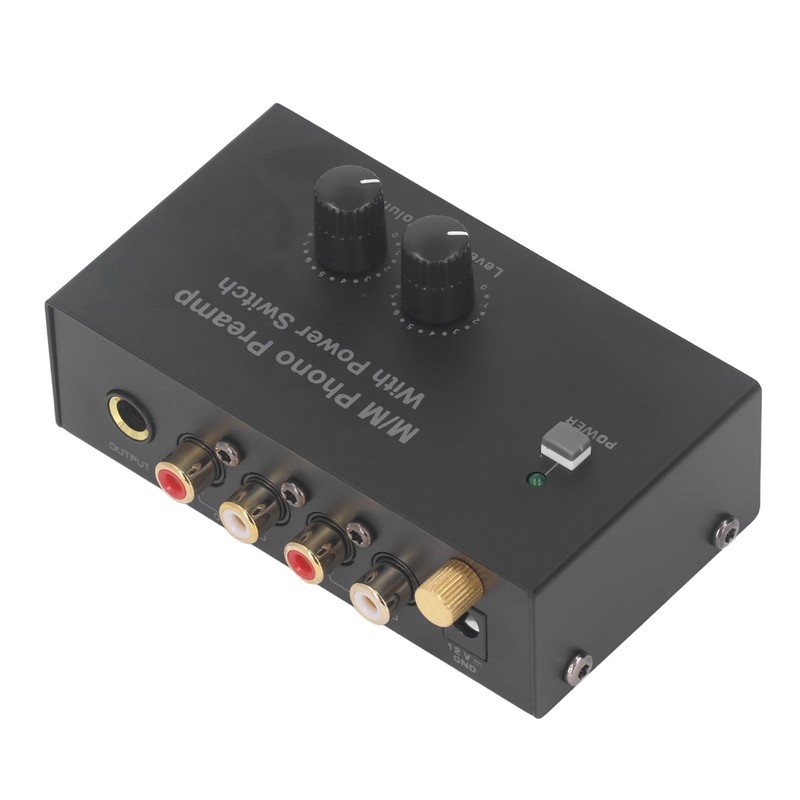 Phono Turntable Preamp Record Player Preamplifier Electronic Sound Stereo Phonograph
