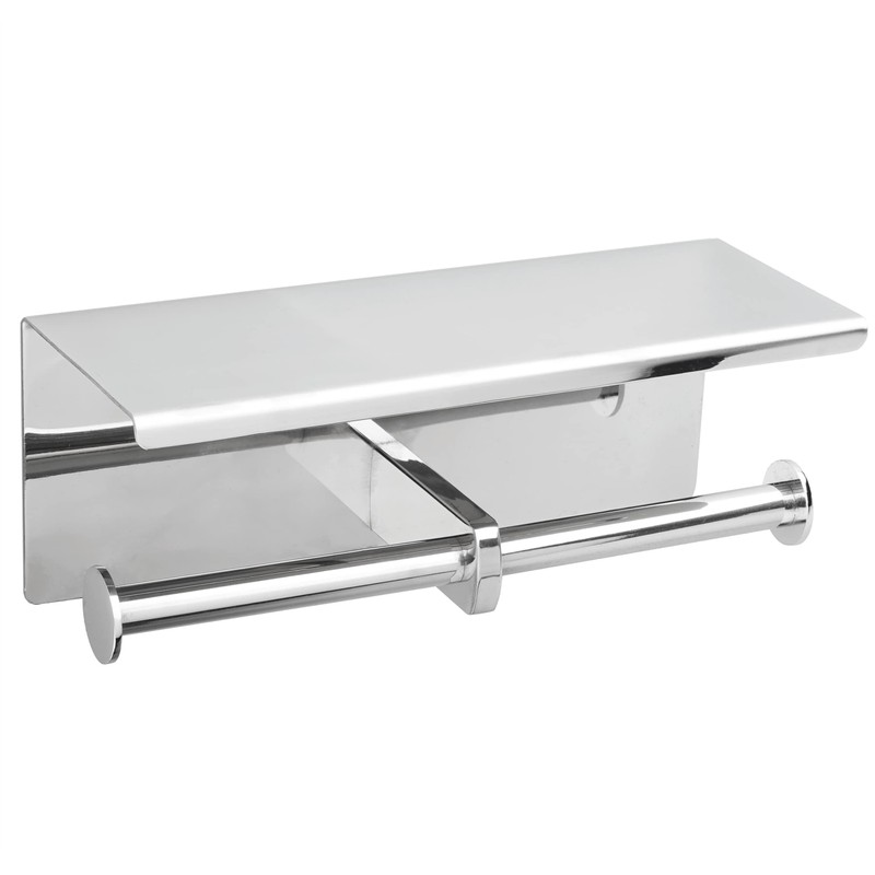 yeavs Double Toilet Paper Holder SUS 304 Stainless Steel Tissue