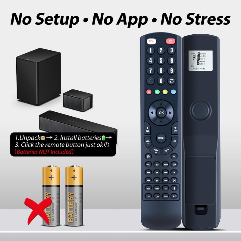 New Replacement Remote Control for Bose Lifestyle 650/600/550 Media Center