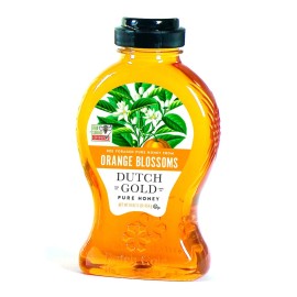 Dutch Gold Orange Blossom Honey (2) 16 oz Containers Free Shipping