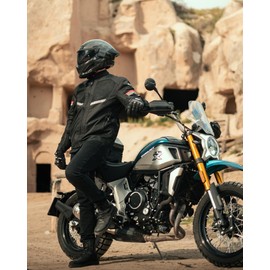 BORLENI Motorcycle Gloves Touch Screen for Men Women Padding Hard Knuckle Cycling Motorbike ATV Hiking Riding Climbing Glove