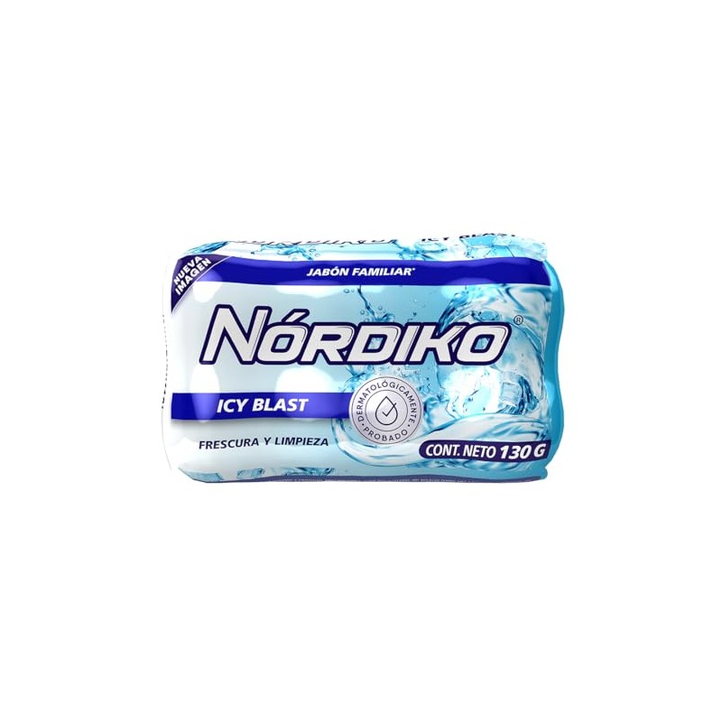 NORDIKO Icy Blast 4 Pack Jabón En Barra Frescura y