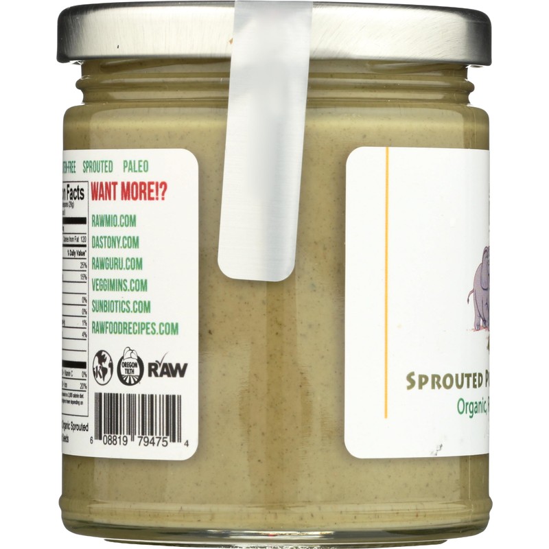 Dastony, Pumpkin Butter Sprouted Organic, 8 Ounce