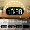 7.8'' Digital Alarm Clock, Necomi Upgrade Digital Clock with Ambient