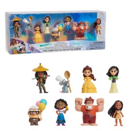 Just Play Disney100 Years of Defying Odds Celebration Collection Edición Limitada Paquete de 8 Cifras para niños de 3 años