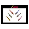 Comet Busters Multi color Traditional Bindi