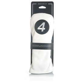 4 Hybrid Headcover, Easy Slip-On Easy-Off Golf Club Head Cover, Fleece Lined Interior, Water Resistant and Durable Shell, Individual Retail Pack, (4 Hybrid Headcover)