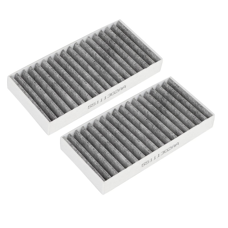 Acouto for Jeep jk wrangler-2PCS Car Cabin Air Filter 55111302AA,68233626AA