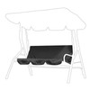 Swing Cushion, Multiple Colour Swing Waterproof Cushion Replacement 3‑Seat Chair