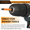 Pozidriv Bit Set, LATTOOK 6-Piece PZ2 Bits Pozi Pozidriv Screwdriver,