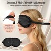 Silk Sleep Mask for Women, 100% Mulberry Silk Eye Mask