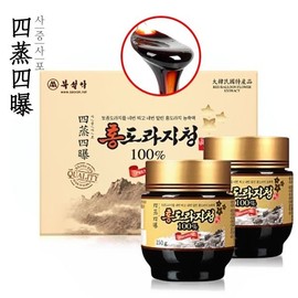 Farmer's Garden 4 packs, 4 packets, domestic 3-year-old red bellflower root set (150g x 2 bottles) / 4증4포 국내산 3년근 홍도라지청 세트 (150gx2병)