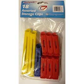 Sealapack 18 Assorted Storage Clips - Keeps food fresh
