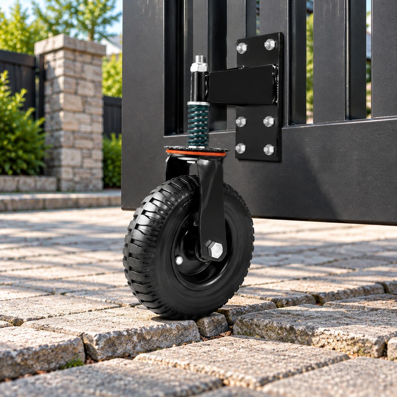 Spring Loaded Gate Caster Wheel for Wooden & Metal Gates