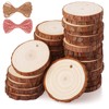 Fuyit Wood Slices 30 Pcs 2.0-2.4 Inches Craft Wood kit
