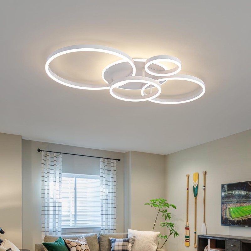 O'NEELDY Modern Light Fixtures Ceiling Flush Mount Modern Led Ceiling