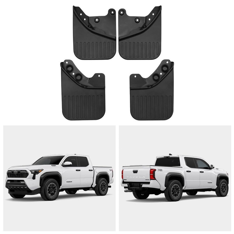 GONMOT Mud Flaps for Toyota Tacoma 2024 2025 Mud Flaps