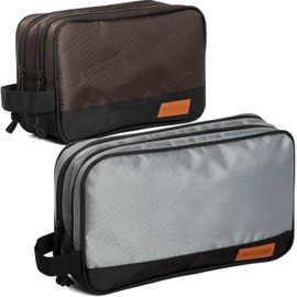 VIDAR TOOLS 12 Inch Zipper Tool Pouch 2 Pack, Two Compartments Small Tool Bag, Utility ToolBag with Carrying Handle, Tools Storage Organizer for Electrician Mechanic.