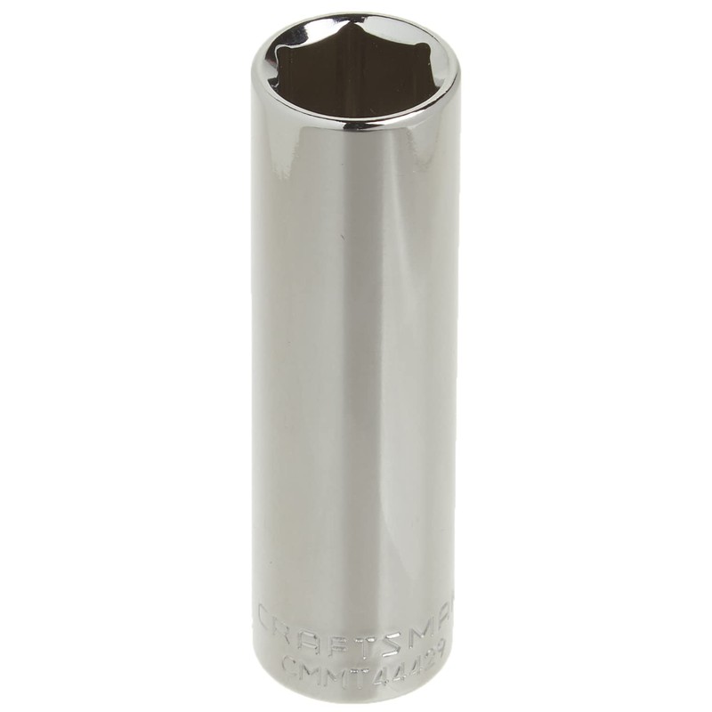 CRAFTSMAN Deep Socket, Metric, 3/8-Inch Drive, 13mm, 6-Point (CMMT44429)