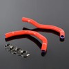 G-PLUS Silicone Radiator Hose Pipe Kit Clamps Compatible With 2003-2007