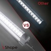 VShape 8 Pack T8 led Shop Lights 4ft, 40W 5200LM