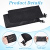 GORGECRAFT Pack of 10 Small Mesh Bags Black Laundry Net