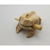 Unbranded Hand carved wood Croaking frog percussion sound 3 "