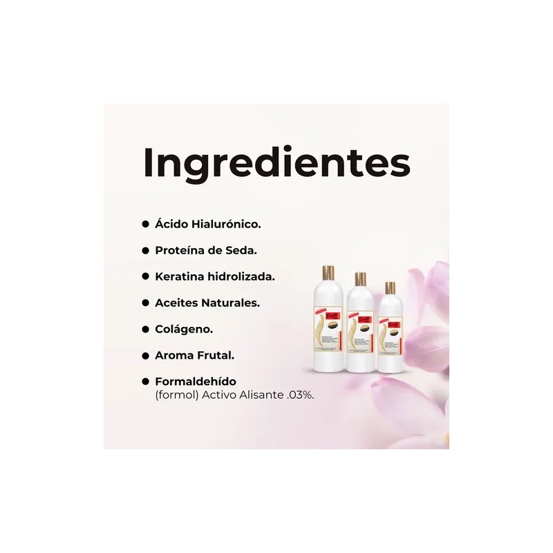 Keratina Japonesa 250 Ml Cirugía Capilar Alaciado Prof