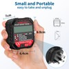 Socket Tester RCD Plug Outlet Tester, Electrical Receptacle Detector with