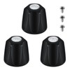 UCDETD Metal Shower Knobs 3 Piece Replacement, Compatible with Price