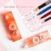 Unjoo White Correction Tape, Easy To Use Cute Applicator for