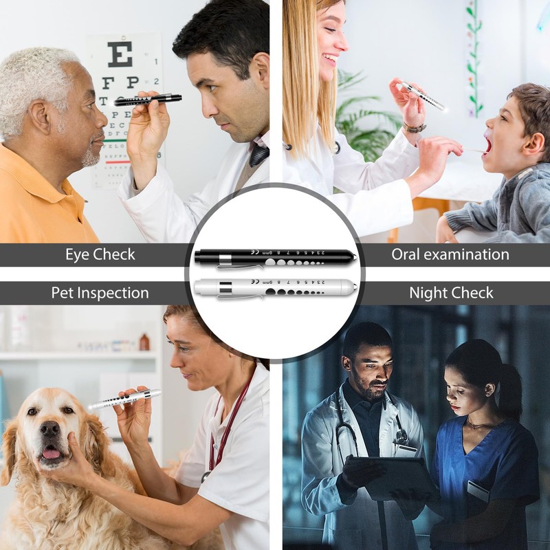 RISEMART Pupil Light, Diagnostic Light, Nurse Emergency Service Accessories with