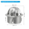 PATIKIL Dome Gutter Guard Filter, 304 Stainless Steel Downspout Strainer,