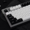 Black and White Key Cap Set 150 Keys MSA Profile