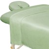 ForPro Professional Collection Sage Microfiber 3 Piece Massage Sheet Set