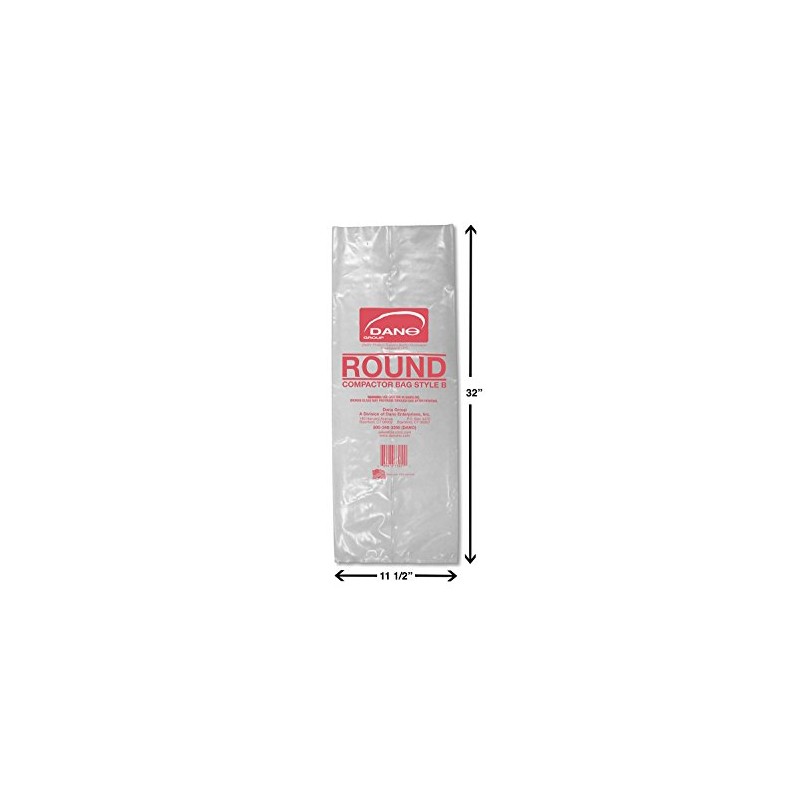 Compactor Bags for Round Container (50 Pack)