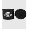 VENUM Unisex Adulto Bendaggi da Boxe, Sintetico, Nero, 2.5 m