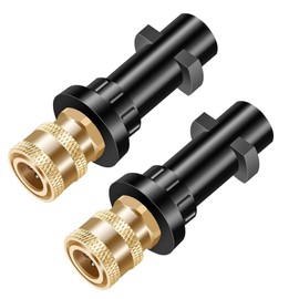 Pressure Washer Gun Adapter - with 1/4 Inch Quick Connection Socket, Compatible with Karcher/Kärcher K Series K2, K3, K4, K5, K6, K7 Pressure Washer (Pack of 2)