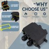 Innfeeltech LF-2068-4H Electrical Junction Box Waterproof Outdoor Waterproof Cable Junction