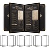 4 Pack Menu Covers 8.5 x 11 Inch Menu Holders