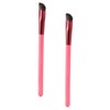 Healvian 2Pcs Angled Eyebrow Brush Double Sided Makeup Applicators for