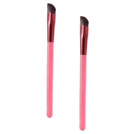 Healvian 2Pcs Angled Eyebrow Brush Double Sided Makeup Applicators for Eyelash Eyebrow Grooming Easy to Use for Professionals Beginners Makeup Lovers