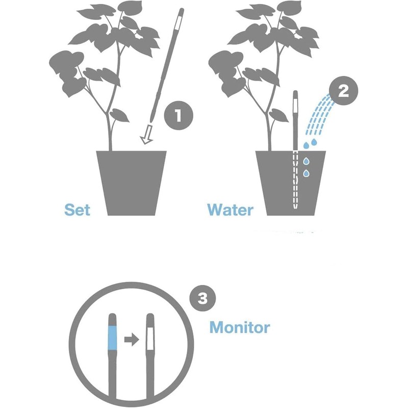 Sustee Aqua Meter, Small, Set of 4, Moisture Sensor Refill